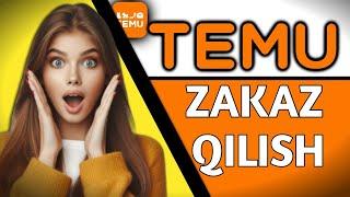 TEMUDAN ZAKAZ BERISH || TEMU BUYURTMA QILISH