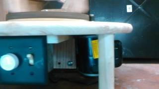 Firework shell pasting / wrapping machine homemade