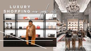 COME LUXURY SHOPPING WITH ME IN NEW YORK | SAKS + BERGDORF | MON MODE