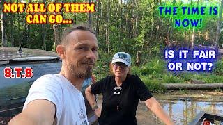 BRINGING THEM HOME! Our dogs are missed | vlog, couple builds, tiny house, homesteading, off-grid |