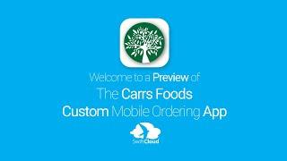 Carrs Foods - Mobile App Preview - CAR222W