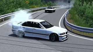 Drift Touge BMW E36 sedan Swap RB26DETT