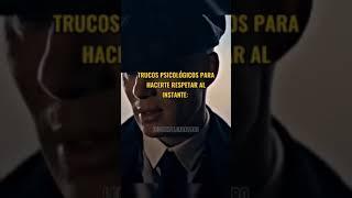 TRUCOS PSICOLOGICOS para hacerte RESPETAR