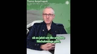 ️ Ampel kaputt. Und jetzt? | Clip aus den DHV-News vom 08.11.2024