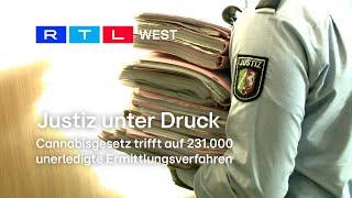 "Zeigen was ist": 231.000 unerledigte Verfahren beschäftigen die NRW-Justiz | RTL WEST, 28.03.2024