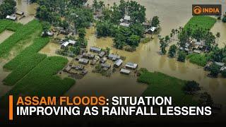 Assam Floods: Situation improving as rainfall lessens | DD India