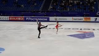 Mishina/Galliamov Short Program - Rostelecom Cup 2021 (fancam)