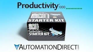 Productivity 1000 PLC Starter Kit: The Best PLC to Save The Budget from AutomationDirect