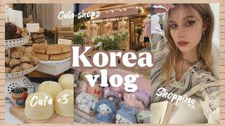 KOREA VLOG  Seoul, cafes, shopping, Busan ･ﾟ