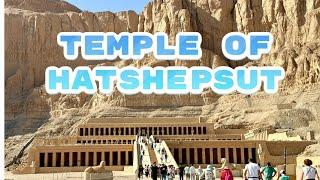 TEMPLE OF QUEEN HATSHEPSUT #MORTUARY TEMPLE