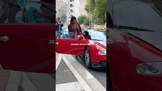 Lady with Veyron #monaco #millionaire #supercars