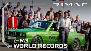 Rimac e-M3 World Records