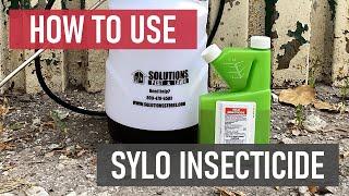 How to Use Sylo Insecticide