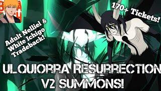 Ulquiorra Resurrection V2 Summons! | Bleach Mobile 3D