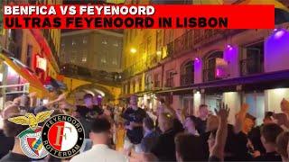 Feyenoord Fans in Lisbon, the Day Before | Benfica vs Feyenoord