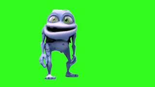 Crazy Frog футаж  Крейзи Фрог на зелёном фоне  Хромакей футаж Крэйзи Фрок