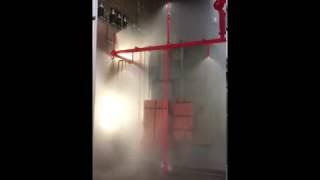 High Velocity Water Mist system commissioning with Ausgrid
