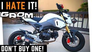 Here's Why You SHOULDN'T Buy a Honda Grom - 5 Things I HATE!