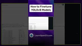 #shorts Yolov8 Model Fine-tuning