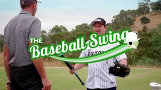 Do we really need a backswing? If it works for baseball, why not golf?