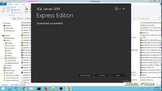 How to download Microsoft SQL Server 2019 Express Edition installation setup file