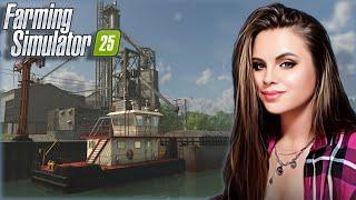 Farming Simulator 25 - ПЕРЕПЛАНИРОВКА УЧАСТКА! КАК БЫ Я ХОТЕЛА НАЧАТЬ ИГРУ #1