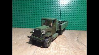 #LEGO Движение грузовика ЗИС-5/Второй шаг к #легоанимации