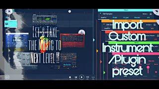 100%How to Import Own Custom Instruments/ Plugin Preset into FL Studio Mobile | Tutorial |