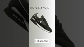 Мужские элитные черные кроссовки U.S. POLO ASSN. NOBIL003G 5656 в магазине обуви N-SHOES в Харькове