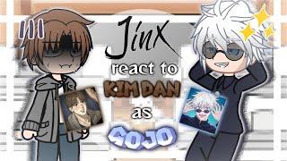 BL manhwa jinx react to Kim Dan as GoJo ||JJK||