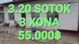 Toshkent sotiladigan uylar, #xovli #uchastka #sotiladi 3,20 sotok, narxi 55.000$