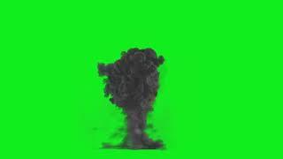 Bomb Explosion Smoke Chroma key | Bomb Blast Green Screen | Free stock footage | Vfx effects