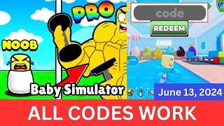 *All CODES WORK* Baby Simulator ROBLOX, June 13, 2024