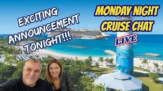 LIVE Cruise and Travel Chat with Real Time Q&A