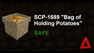 SCP-1689 "Bag of Holding Potatoes" | Test Log #1