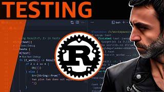 Testing in Rust - Full Rust Crash Course Tutorial for beginners