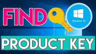 How To Find Windows 10 Product Key