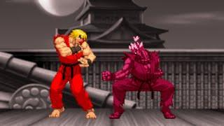 KEN VS AKUMA | STREET FIGHTER MUGEN