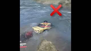 Car Vs Jeep  River Crossed Challenge || Mud Runner #shorts #mcvivekgamer