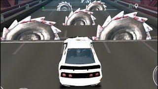 Deadly Race #19 Speed Yellow Car Bumps Challenge 3d Gameplay Android IOS