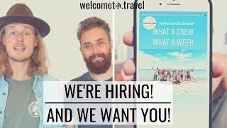 We're Hiring | Welcome To Travel