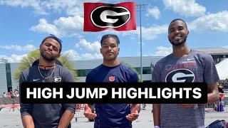 Georgia High Jump Progression Highlights | Dontavious Hill Jumps 2.23 (7’3.75) | New Personal Record
