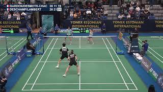 Match point - Gardon / Desmots-Chacun vs Deschamp / Lambert - XD, SF - Estonian Int. 2025