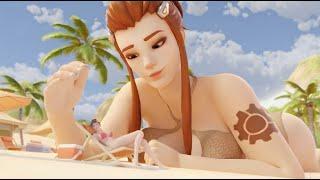 Giantess Growth Overwatch Bikini Beach Giantess Breast Expansion Giantess Animation