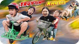 Cuộc Đua Truy Tìm Kho Báu - Siêu Xe Đại Chiến | Min Min TV Minh Khoa