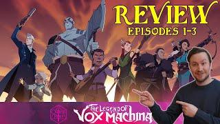 The Legend of Vox Machina Episodes 1-3 Review  Critical Role