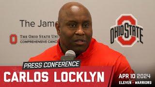 Carlos Locklyn discusses why he came to Ohio State, details his coaching philosophy