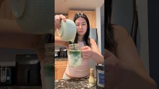 making my first matcha of the year (new year’s resolution)