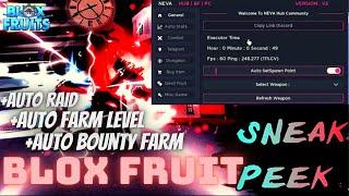 [FREE SCRIPT]HACK BLOX FRUIT AUTO FARM, FARM BOSS, AUTO RAID, AUTO MASTERY FARM 