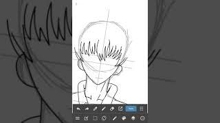 Drawing Anime at MediBang Paint (Android)